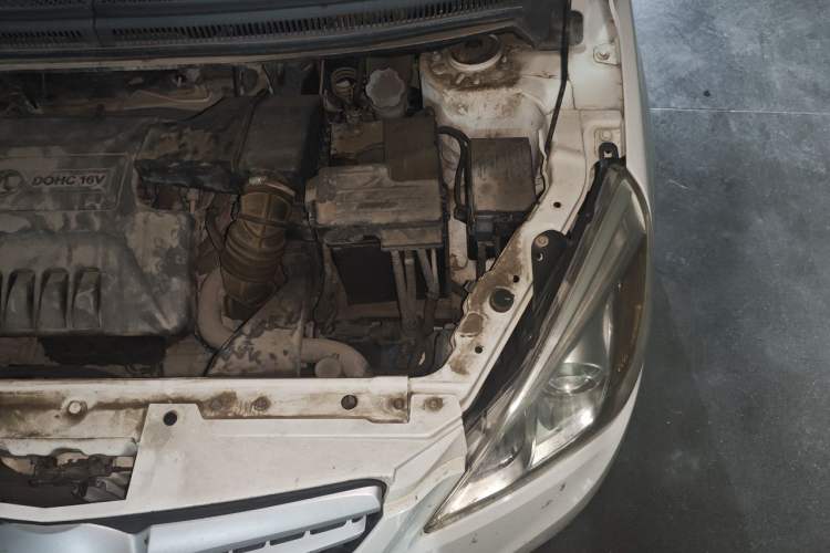 Used BAIC E Series 2012 Hatchback 1.5L Manual Leshang Version Engine Bay Left