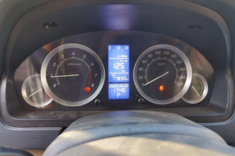 Used BAIC E Series 2012 Hatchback 1.5L Automatic Leshang Version Instrument Cluster