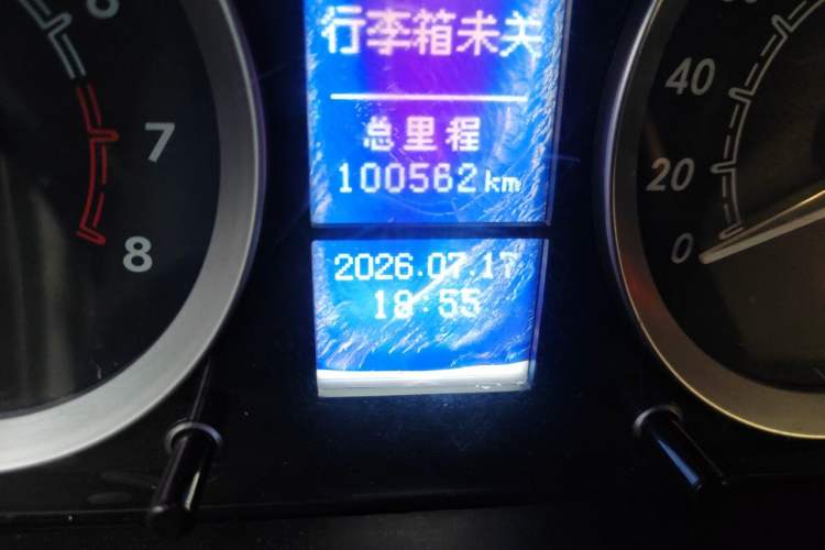 Used BAIC E Series 2012 Hatchback 1.5L Automatic Enjoyment Version Odometer Close Up