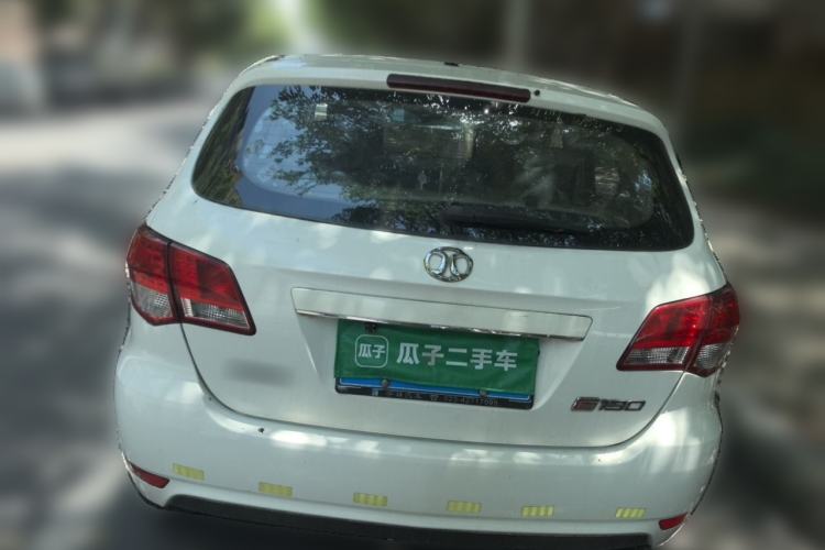 Used BAIC E Series 2012 Hatchback 1.3L Manual Liking Edition Rear