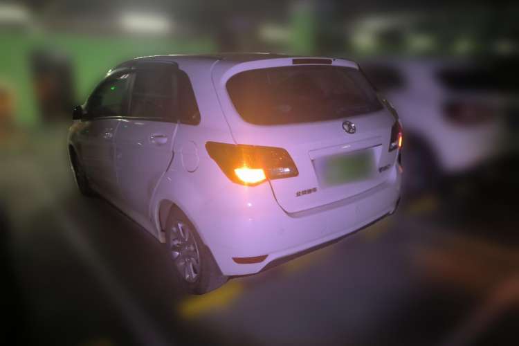 Used BAIC E Series 2012 Hatchback 1.5L Automatic Leshang Version Rear Left 45 Deg
