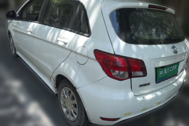 Used BAIC E Series 2012 Hatchback 1.3L Manual Liking Edition Rear Left 45 Deg