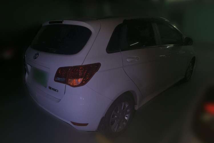 Used BAIC E Series 2012 Hatchback 1.5L Automatic Leshang Version Rear Right 45 Deg