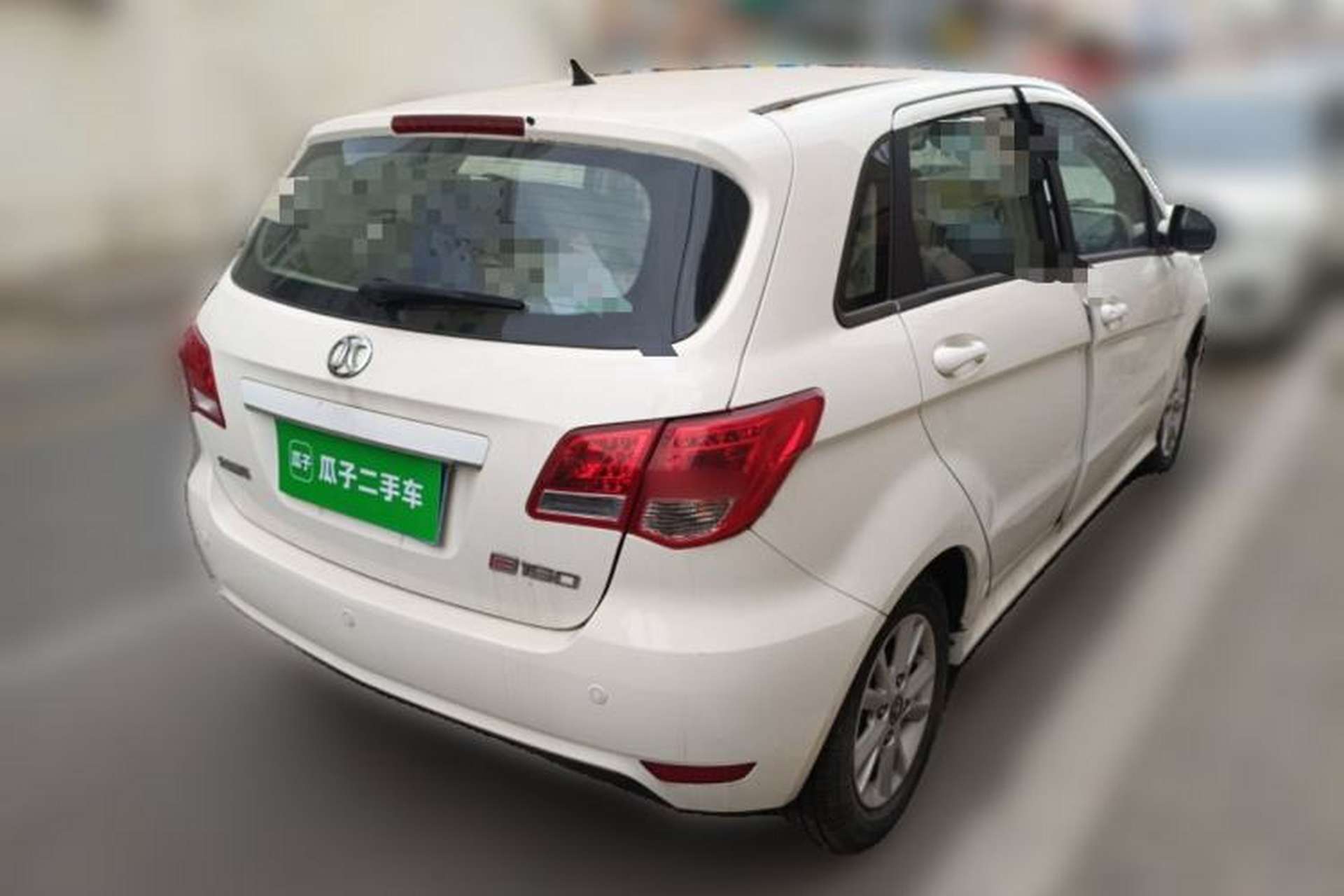 Used BAIC E Series 2012 Hatchback 1.5L Manual Leshang Version Rear Right 45 Deg