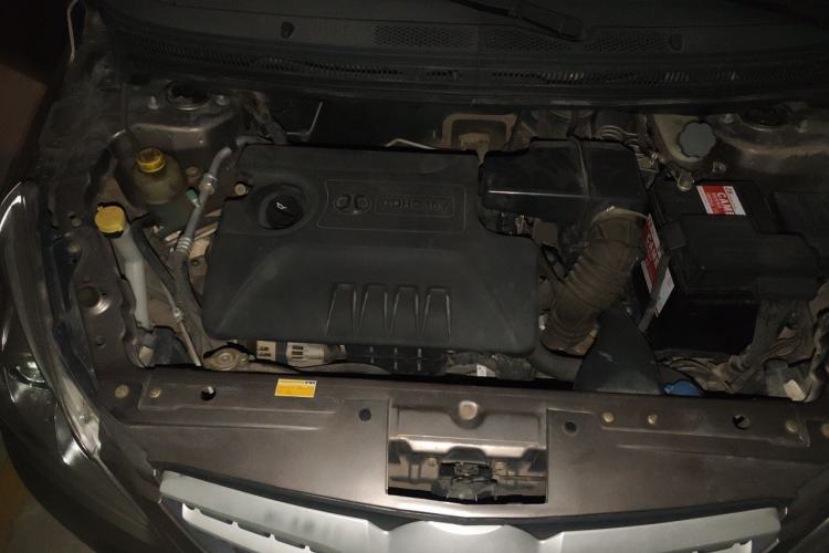 Used BAIC E Series 2012 Hatchback 1.5L Manual Leshang Version Engine Bay
