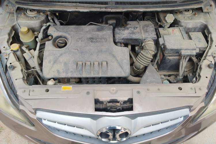 Used BAIC E Series 2012 Hatchback 1.5L Manual Leshang Version Engine Bay