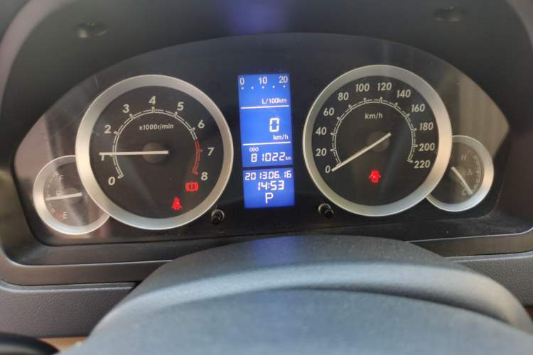 Used BAIC E Series 2012 Hatchback 1.5L Automatic Leshang Version Instrument Cluster
