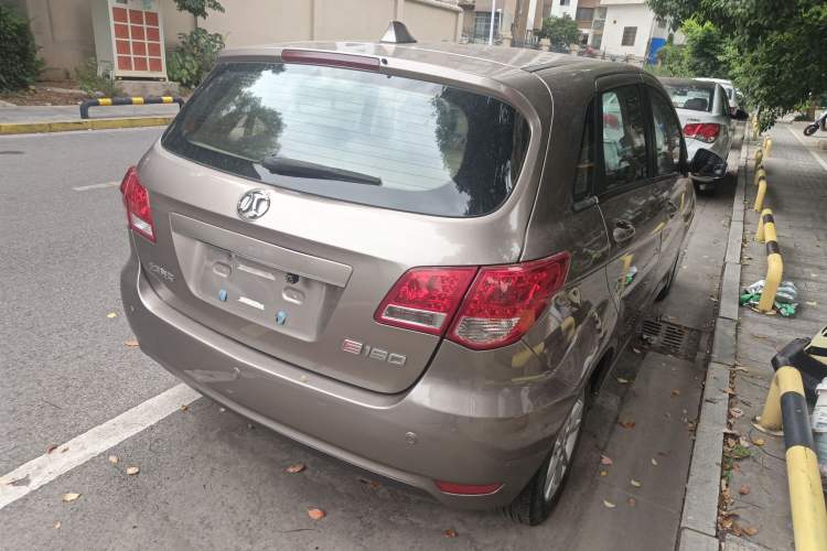 Used BAIC E Series 2012 Hatchback 1.5L Automatic Leshang Version Rear Right 45 Deg