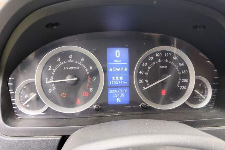 Used BAIC E Series 2013 Sedan 1.5L Automatic Leshang Edition Instrument Cluster