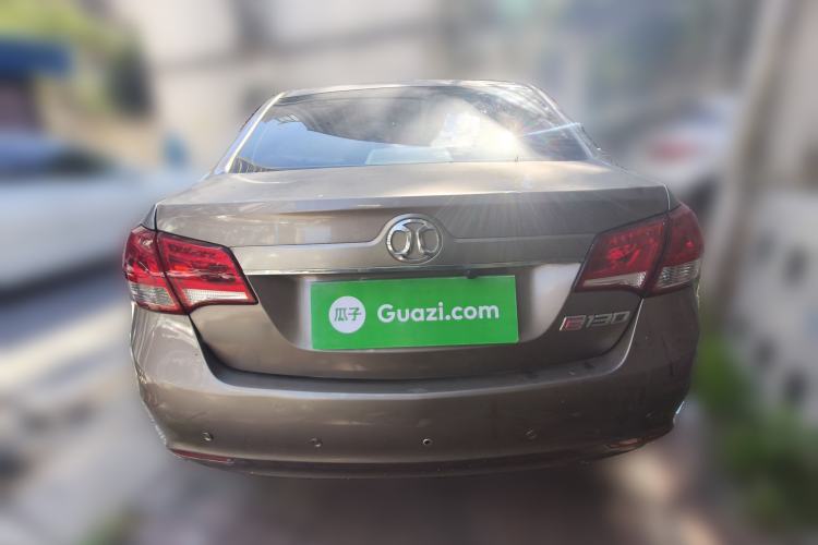 Used BAIC E Series 2013 Sedan 1.3L Manual Special Offer Edition Rear