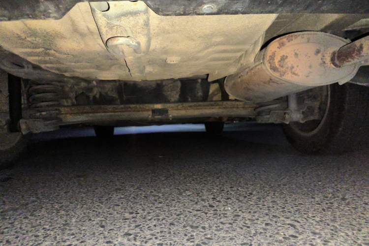 Used BAIC E Series 2013 Sedan 1.5L Manual Lotte Edition Chassis Rear