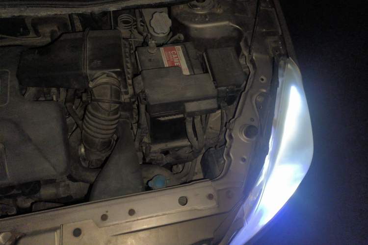 Used BAIC E Series 2013 Sedan 1.5L Manual Lotte Edition Engine Bay Left
