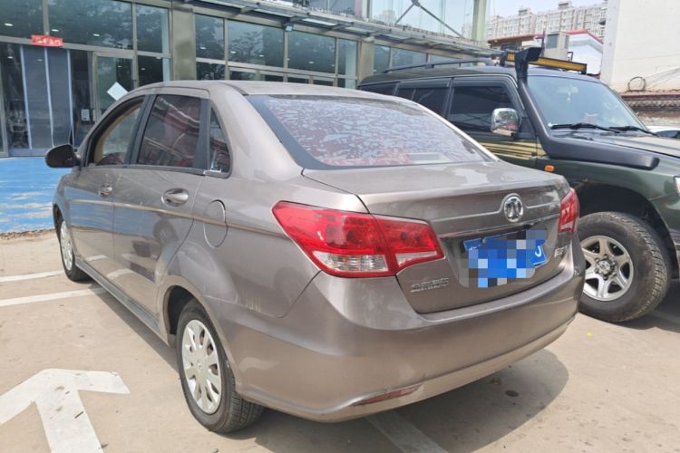 Used BAIC E Series 2013 Sedan 1.3L Manual Special Offer Edition Rear Left 45 Deg