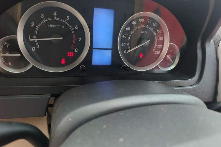 Used BAIC E Series 2013 Sedan 1.5L Manual Lotte Edition Odometer Close Up