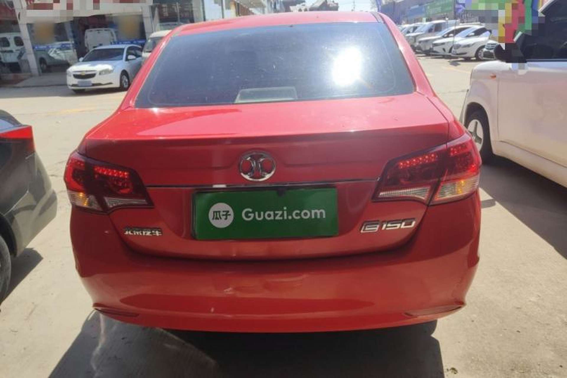 Used BAIC E Series 2013 Sedan 1.5L Manual Lotte Edition Rear