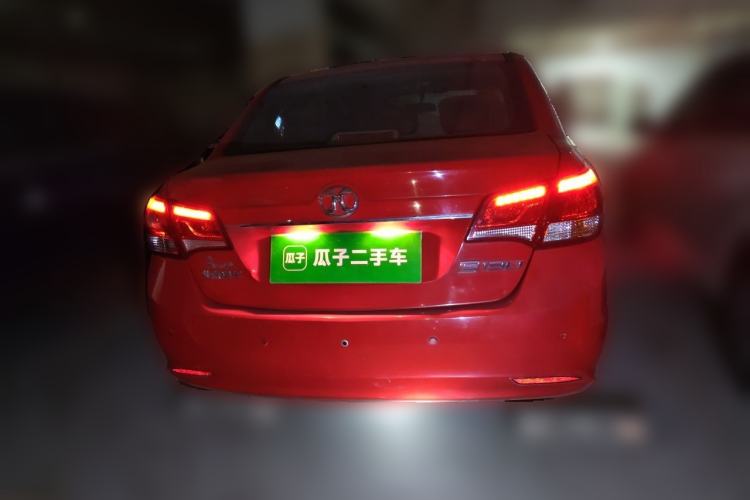 Used BAIC E Series 2013 Sedan 1.3L Manual Special Offer Edition Rear