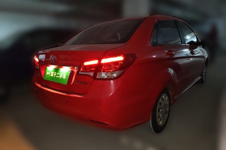 Used BAIC E Series 2013 Sedan 1.3L Manual Special Offer Edition Rear Right 45 Deg