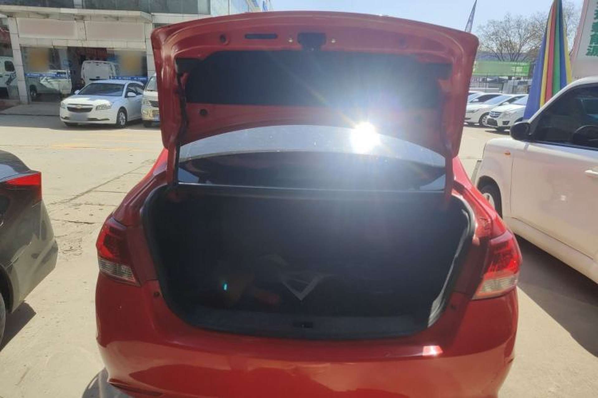 Used BAIC E Series 2013 Sedan 1.5L Manual Lotte Edition Trunk
