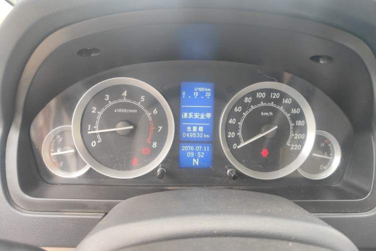 Used BAIC E Series 2013 Sedan 1.5L Automatic Lotte Edition Instrument Cluster