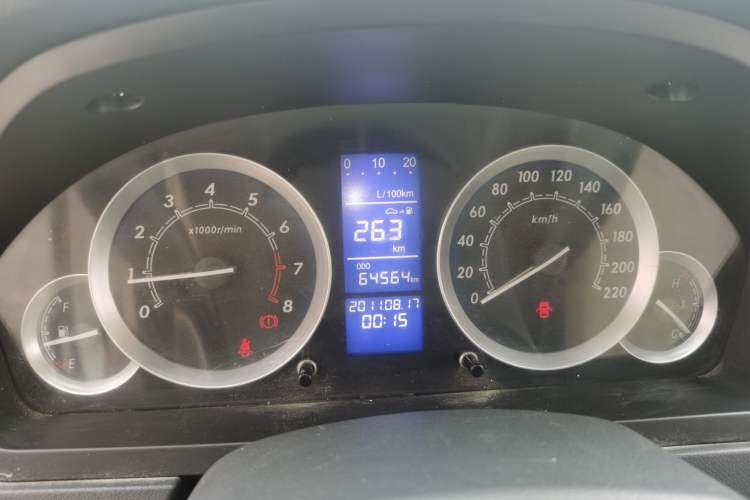 Used BAIC E Series 2013 Sedan 1.5L Manual Leshang Version Instrument Cluster