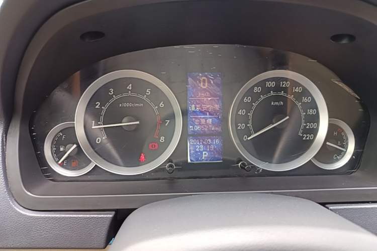 Used BAIC E Series 2013 Sedan 1.5L Automatic Leshang Edition Instrument Cluster