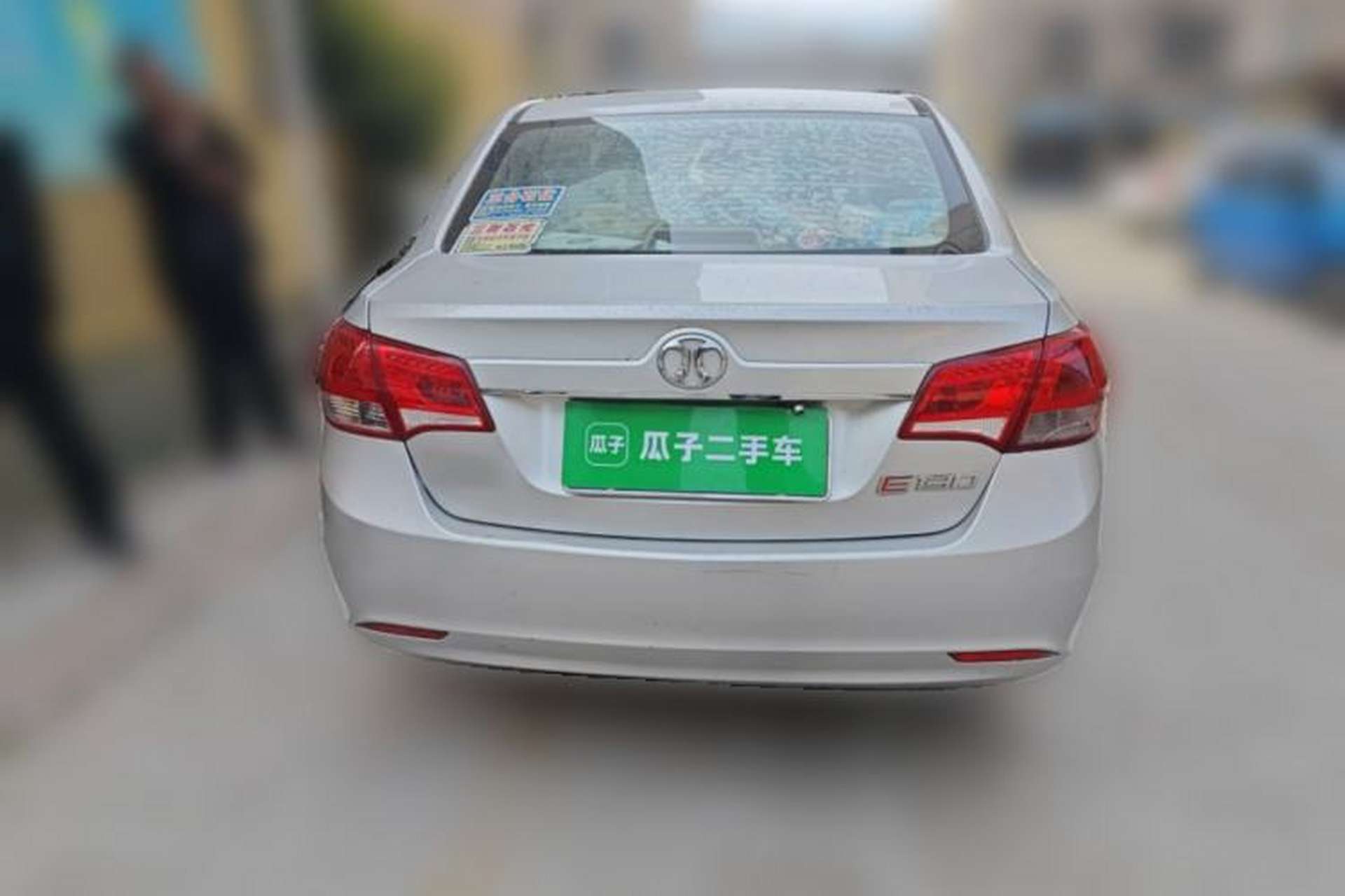 Used BAIC E Series 2013 Sedan 1.3L Manual Special Offer Edition Rear