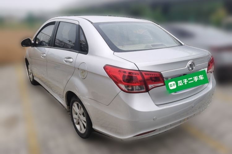 Used BAIC E Series 2013 Sedan 1.5L Manual Leshang Version Rear Left 45 Deg