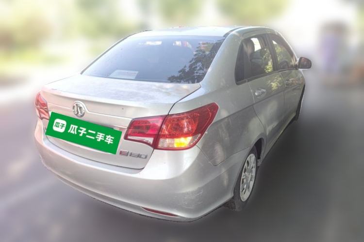 Used BAIC E Series 2013 Sedan 1.3L Manual Lotte Edition Rear Right 45 Deg