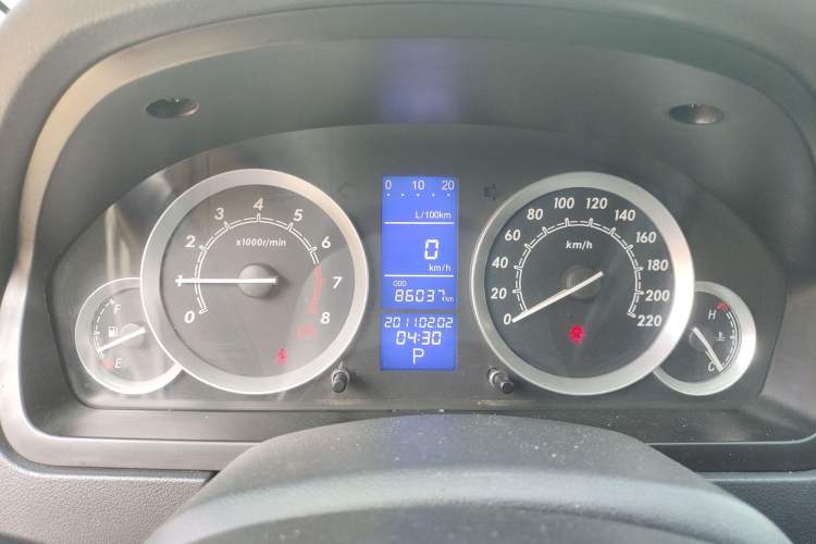 Used BAIC E Series 2013 Sedan 1.5L Automatic Leshang Edition Instrument Cluster