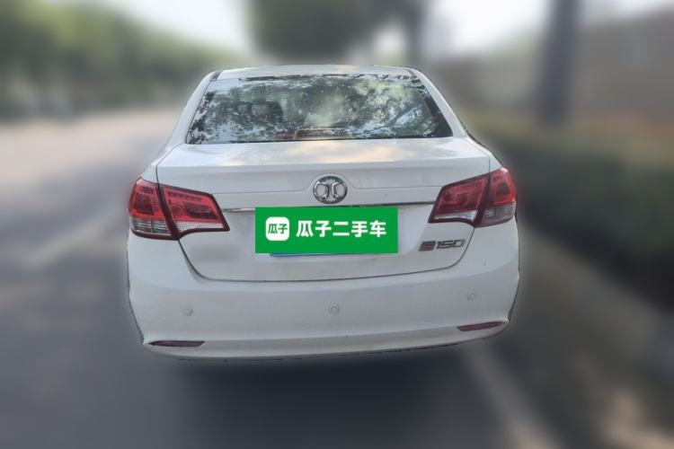 Used BAIC E Series 2013 Sedan 1.5L Manual Leshang Version Rear