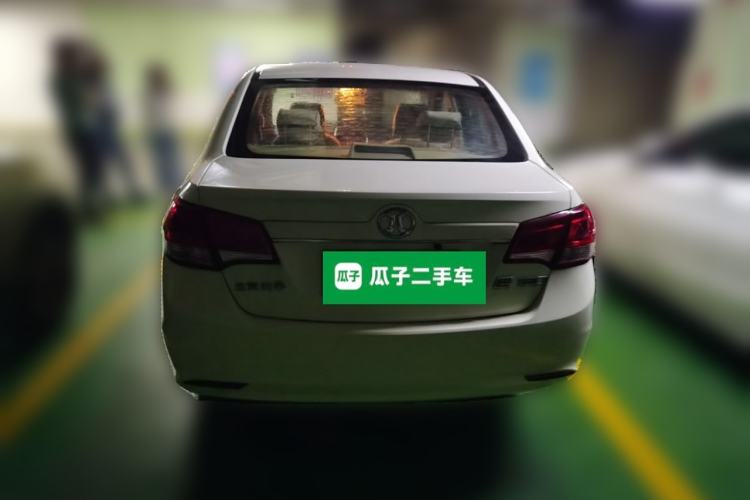 Used BAIC E Series 2013 Sedan 1.3L Manual Special Offer Edition Rear