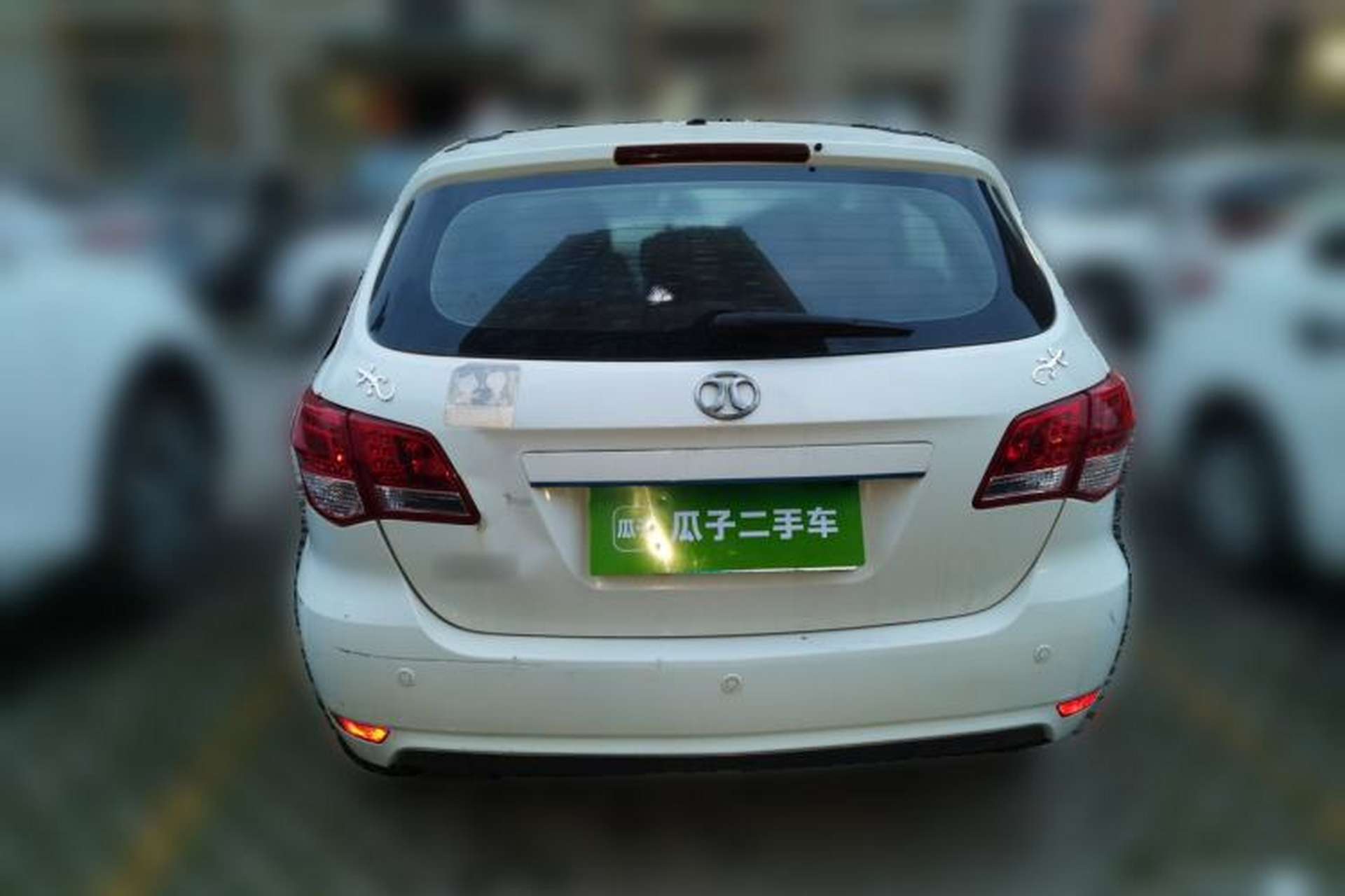 Used BAIC E Series 2013 Hatchback 1.5L Automatic Lotte Edition Rear