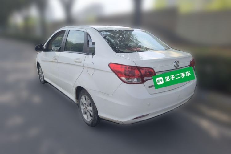 Used BAIC E Series 2013 Sedan 1.5L Manual Leshang Version Rear Left 45 Deg