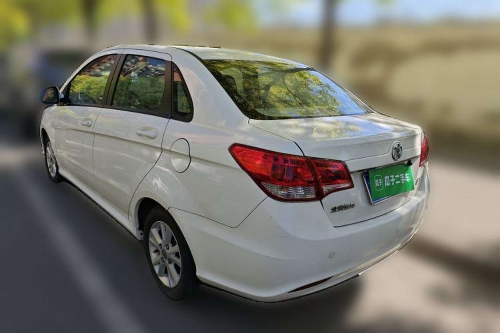 Used BAIC E Series 2013 Sedan 1.5L Automatic Leshang Edition Rear Left 45 Deg