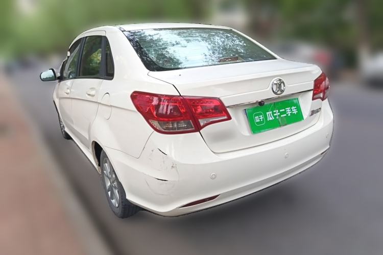 Used BAIC E Series 2013 Sedan 1.5L Manual Leshang Version Rear Left 45 Deg