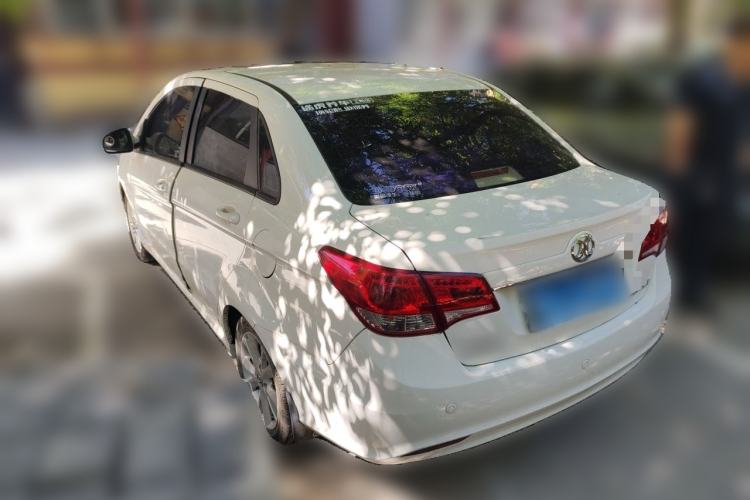 Used BAIC E Series 2013 Sedan 1.5L Automatic Leshang Edition Rear Left 45 Deg