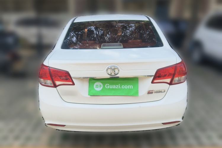 Used BAIC E Series 2013 Sedan 1.3L Manual Lotte Edition Rear