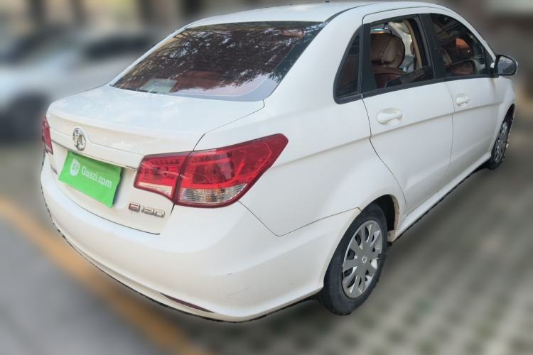 Used BAIC E Series 2013 Sedan 1.3L Manual Lotte Edition Rear Right 45 Deg