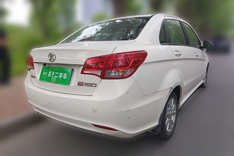 Used BAIC E Series 2013 Sedan 1.5L Manual Leshang Version Rear Right 45 Deg