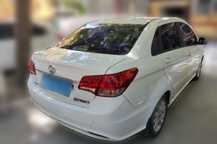 Used BAIC E Series 2013 Sedan 1.5L Automatic Leshang Edition Rear Right 45 Deg