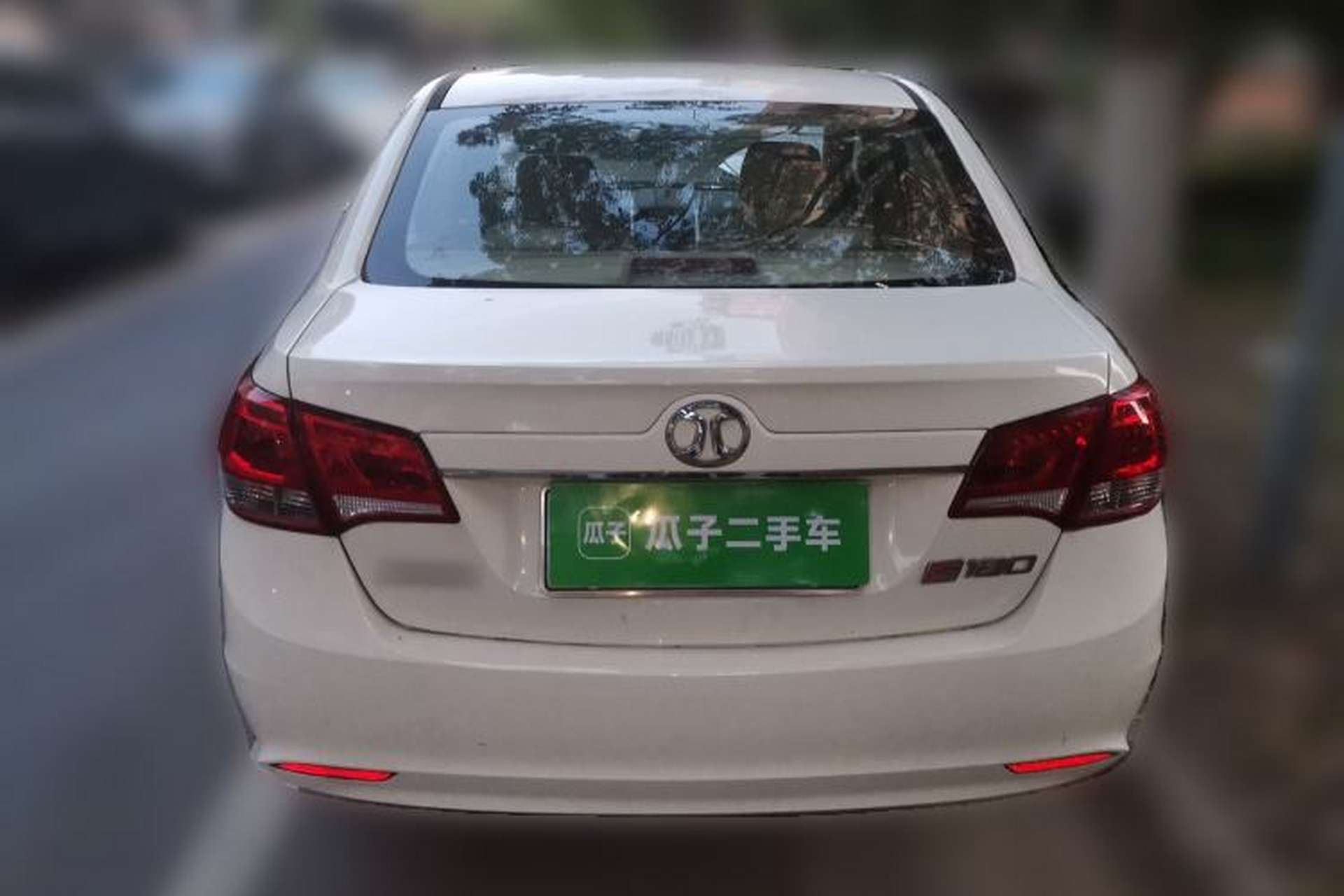 Used BAIC E Series 2013 Sedan 1.3L Manual Lotte Edition Rear