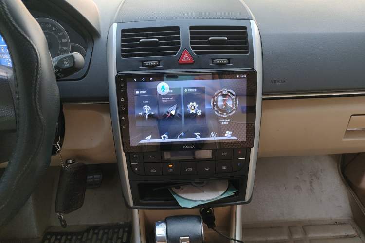 Used BAIC E Series 2013 Hatchback 1.5L Automatic Lotte Edition Audio And AC Panel