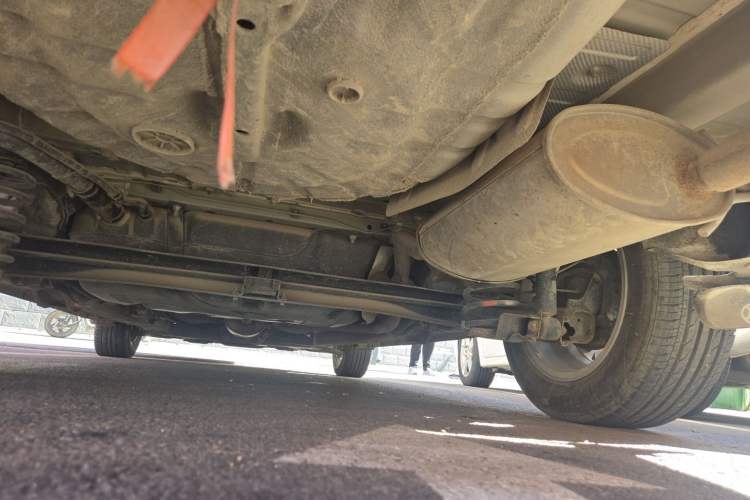 Used BAIC E Series 2013 Sedan 1.5L Manual Lotte Edition Chassis Rear