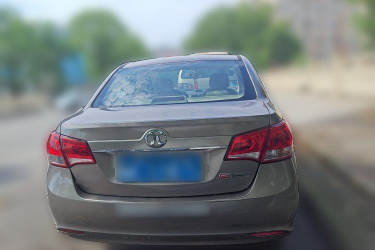 Used BAIC E Series 2013 Sedan 1.3L Manual Lotte Edition Rear