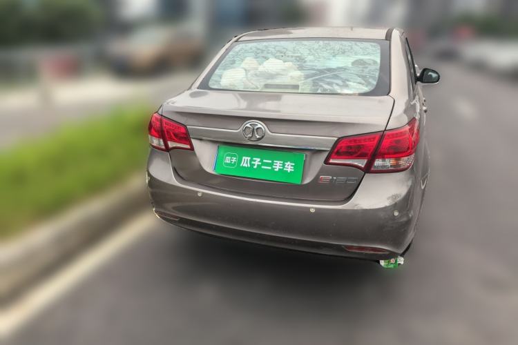 Used BAIC E Series 2013 Sedan 1.3L Manual Special Offer Edition Rear