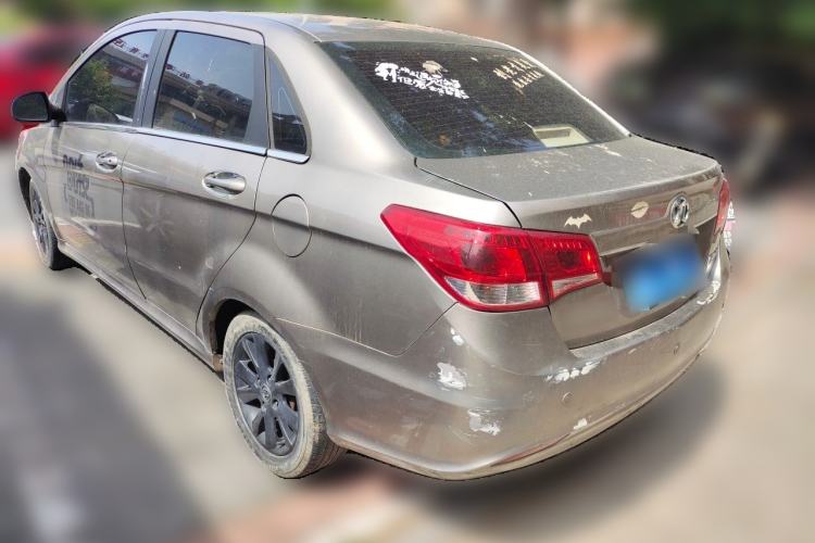 Used BAIC E Series 2013 Sedan 1.5L Manual Leshang Version Rear Left 45 Deg