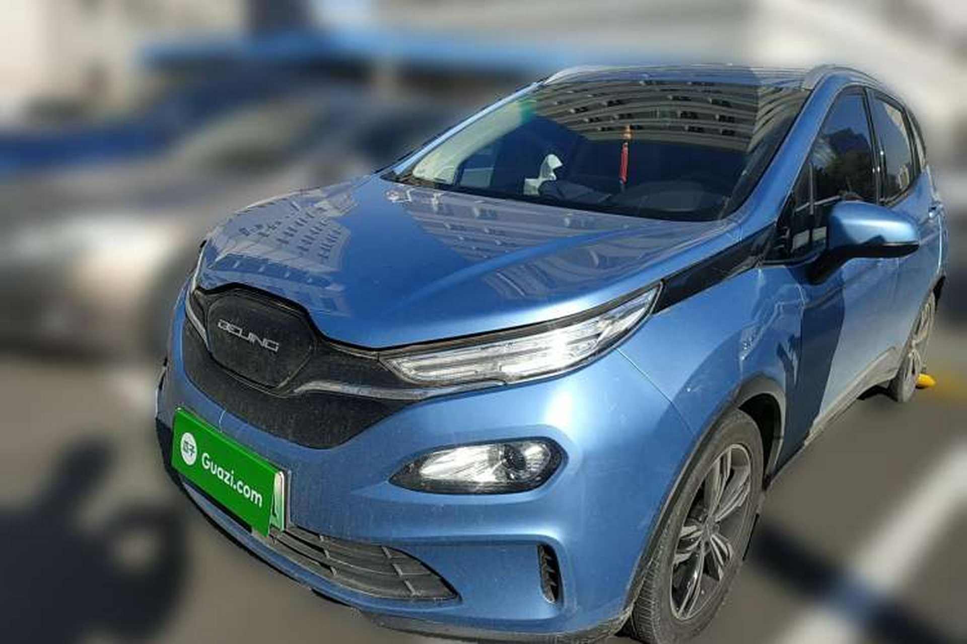 Used BAIC New Energy Beijing EX3 2019 R600 Strong Wind Edition Front Left 45 Deg