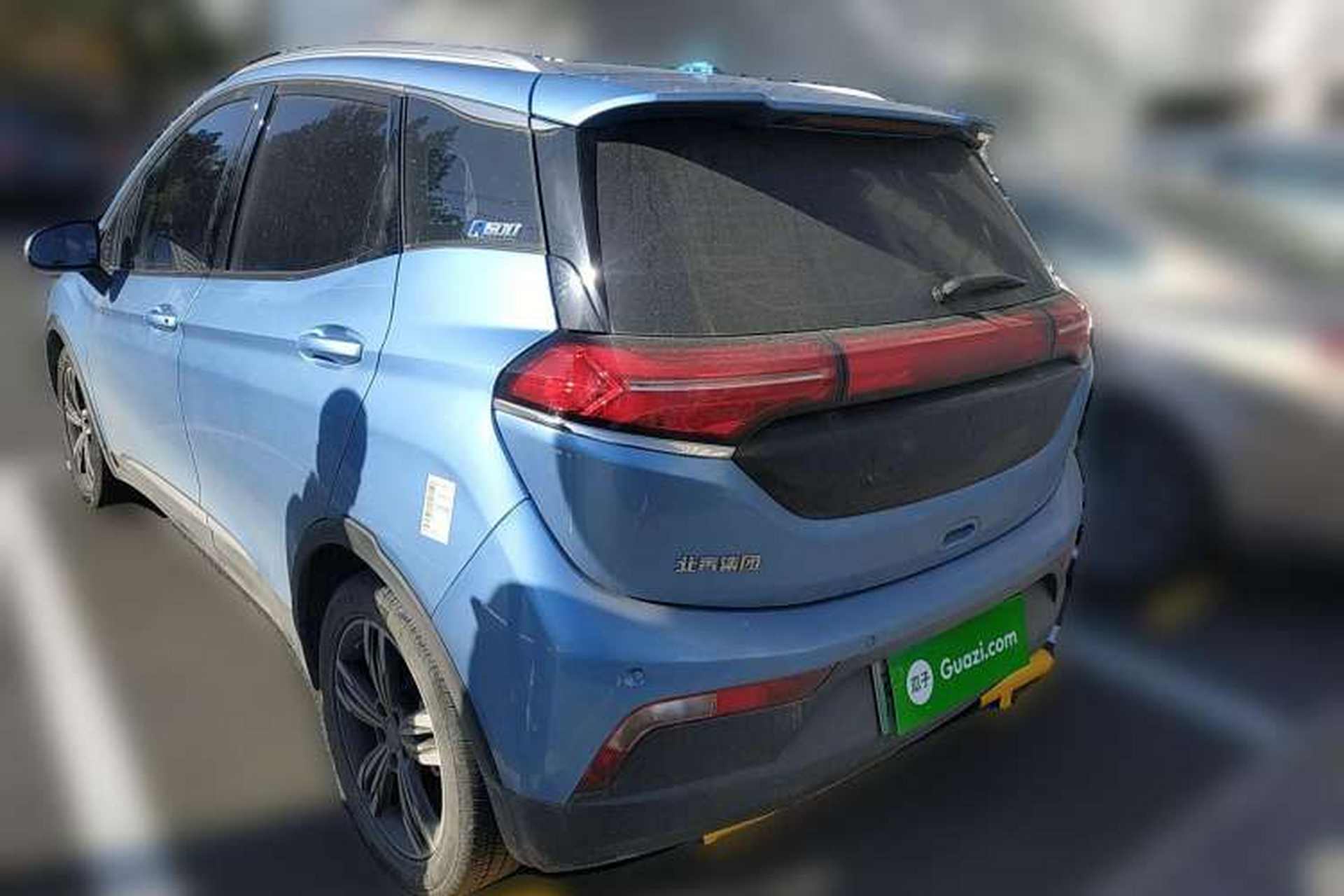Used BAIC New Energy Beijing EX3 2019 R600 Strong Wind Edition Rear Left 45 Deg