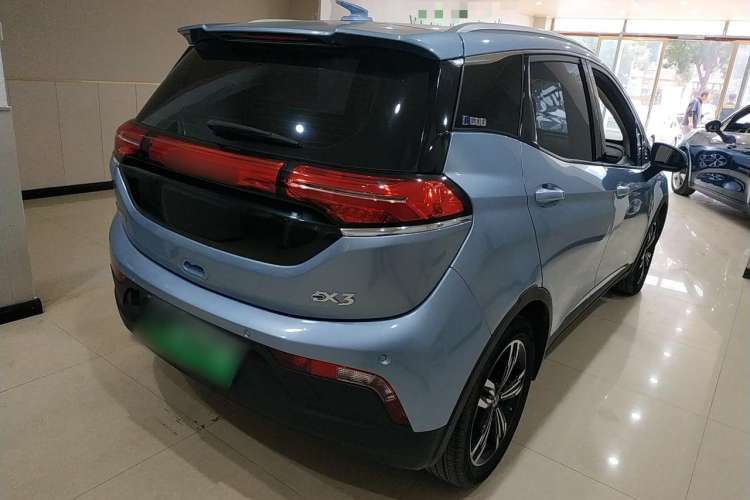 Used BAIC New Energy Beijing EX3 2019 R600 Jingshang Edition Rear Right 45 Deg