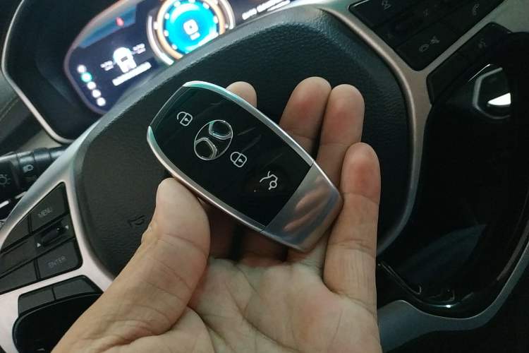 Used BAIC New Energy Beijing EX3 2019 R600 Jingshang Edition Vehicle Key